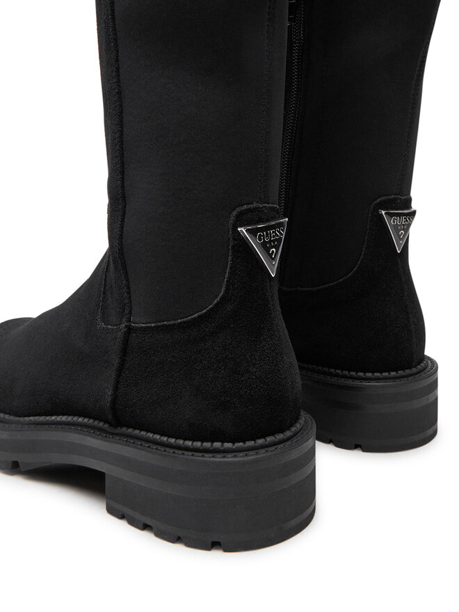 Guess Kozaki Guess Carmen FLFCAR SUE11 Czarny