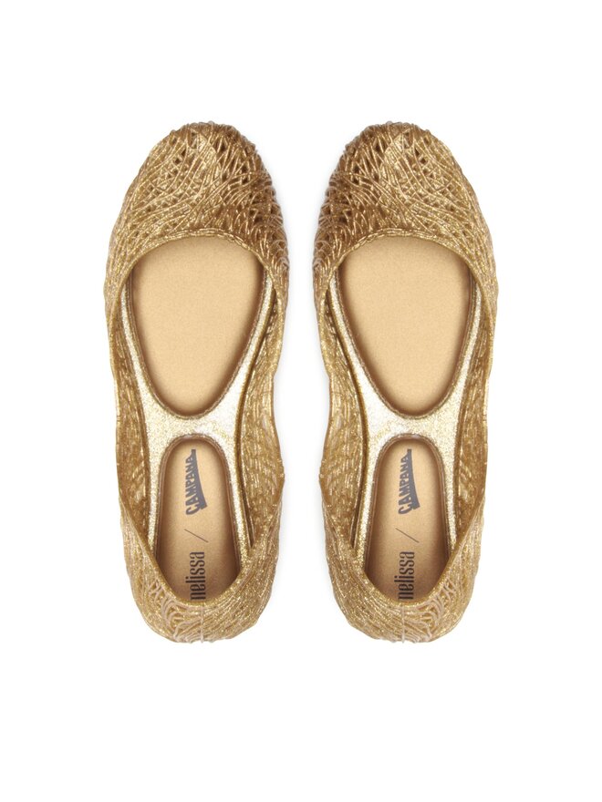 Melissa Балетки Melissa Campana Flow Ad 32984 Золотий