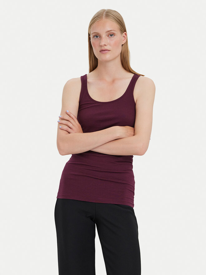 Vero Moda Vero Moda Top Maxi 10185110 Vijolična Regular Fit