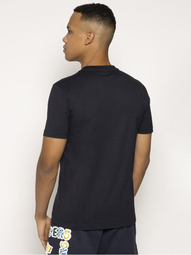 Calvin Klein Calvin Klein T-Shirt Logo K10K104063 Dunkelblau Regular Fit