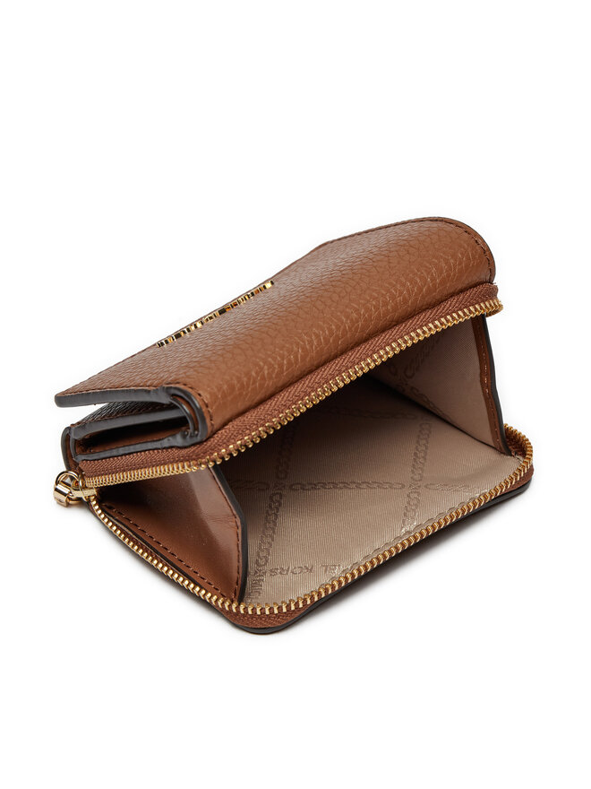 MICHAEL Michael Kors Mały Portfel Damski MICHAEL Michael Kors 32S4G8ED8L Brązowy