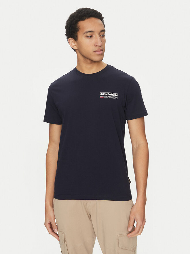 Napapijri Napapijri Camiseta Kasba NP0A4HQQ Azul marino Regular Fit