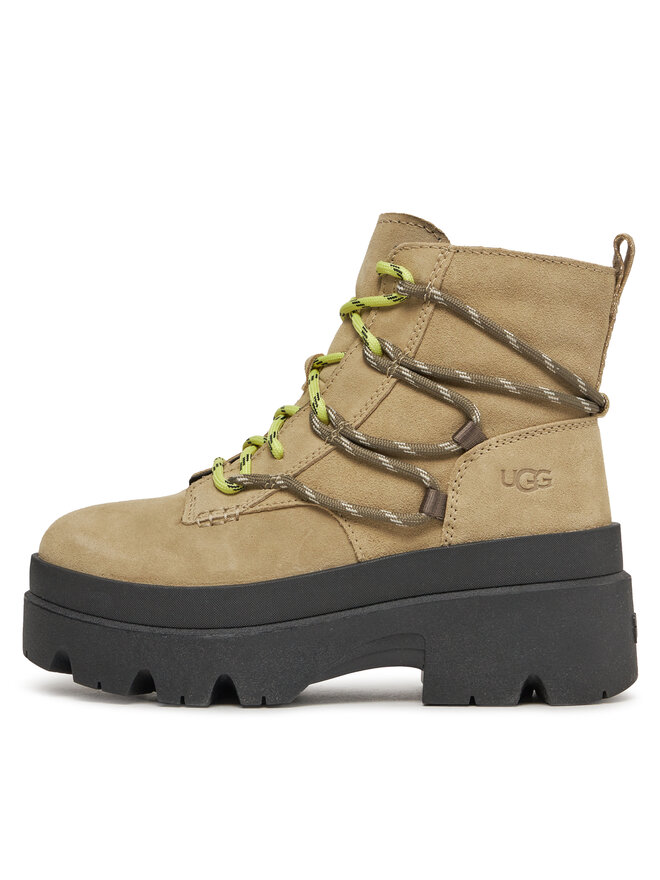 Ugg Botine Ugg W Brisbane Lace Up 1143841 Bej