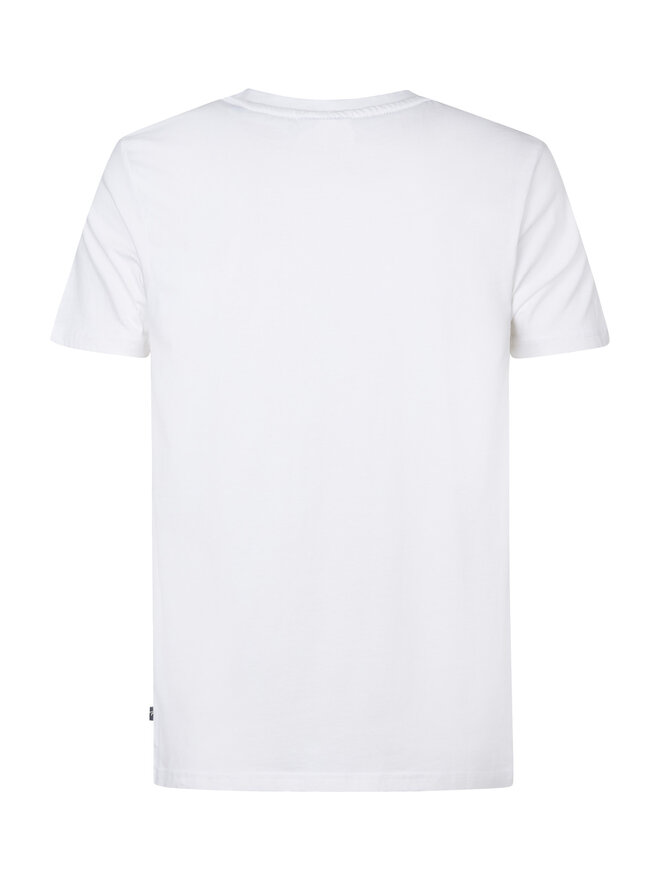 Petrol Industries Petrol Industries Camiseta M-1050-TSR602 Blanco Regular Fit