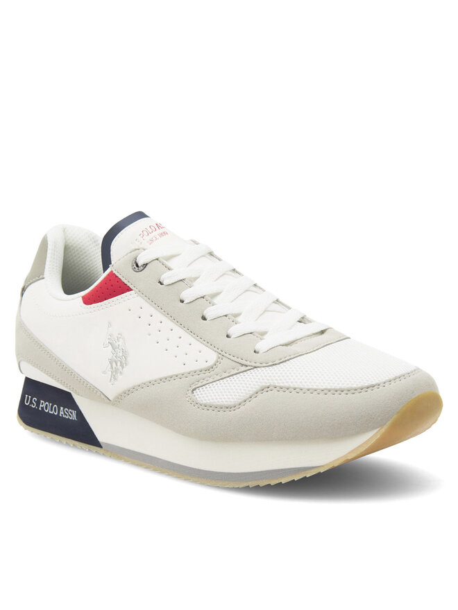 U.S. Polo Assn. Sneakersy U.S. Polo Assn. NOBIL003G Biały