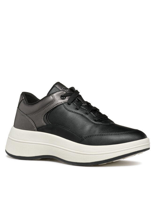 Geox Сникърси Geox D Spherica Ecub-3 D46WTB 054AJ C9B1G Черен