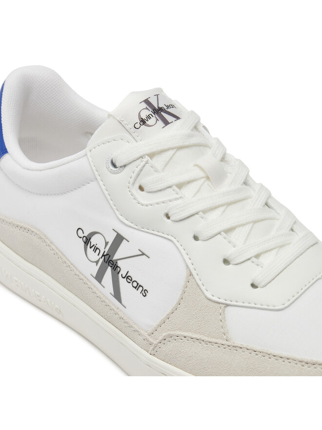 Calvin Klein Jeans Снікерcи Calvin Klein Jeans Classic Cupsole Low Mix Mtl YM0YM01033 Білий
