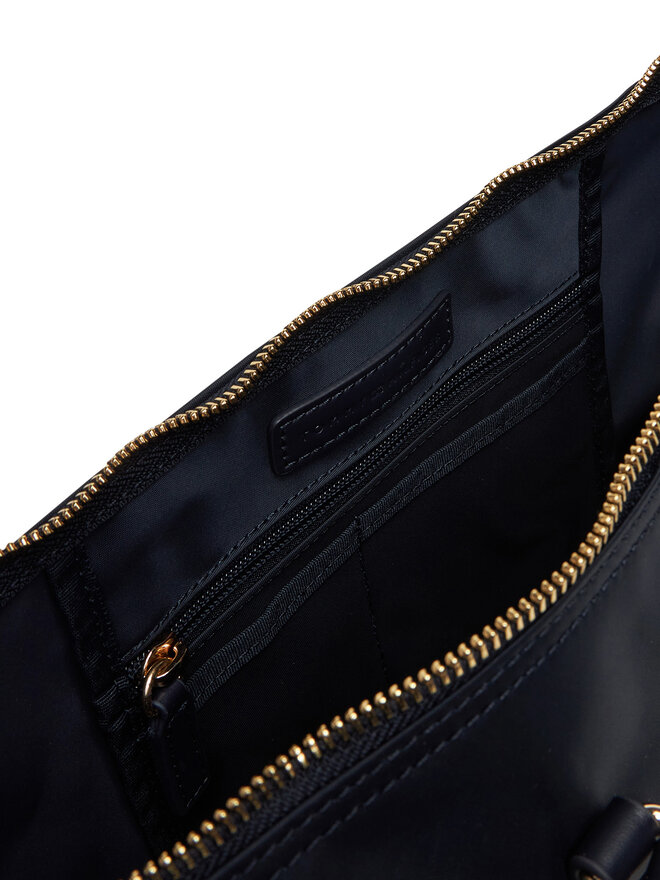 Tommy Hilfiger Torebka Tommy Hilfiger Poppy Tote Corp AW0AW17205 Granatowy