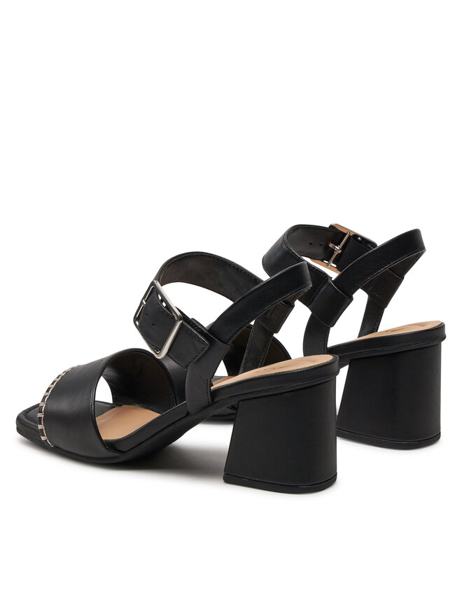Clarks Σανδάλια Clarks Siara65 Buckle 26176341 Μαύρο
