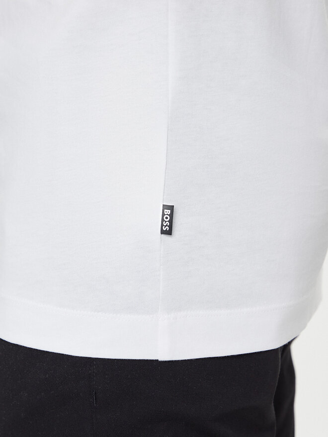 BOSS BOSS Camiseta Thompson 04 50501097 Blanco Regular Fit