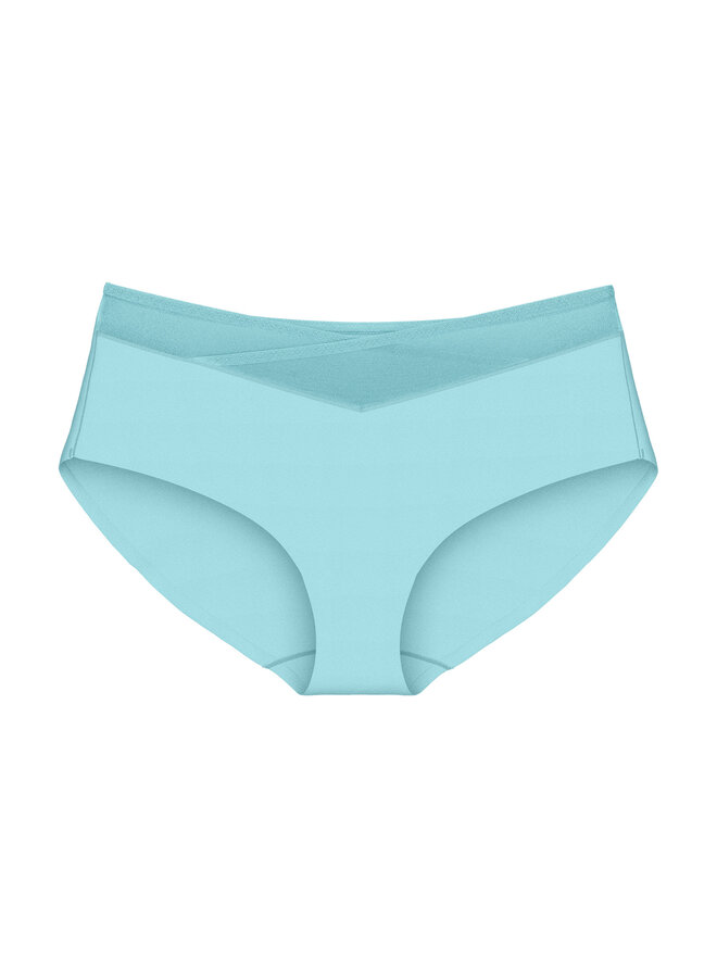 Triumph Triumph Klasične spodnje hlačke z visokim pasom True Shape Sensation 10218231 Modra