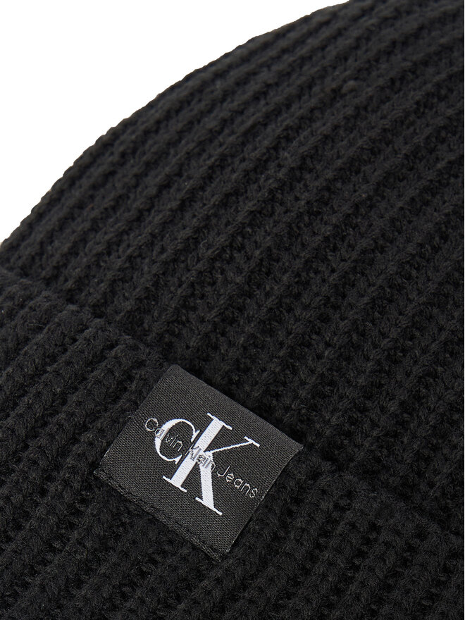 Calvin Klein Jeans Czapka Calvin Klein Jeans Monogram IU0IU00440 Czarny