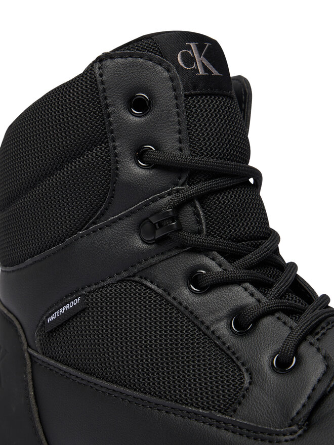 Calvin Klein Снігоходи Calvin Klein Lace-Up Bootie V3X5-83190-1485 D Чорний