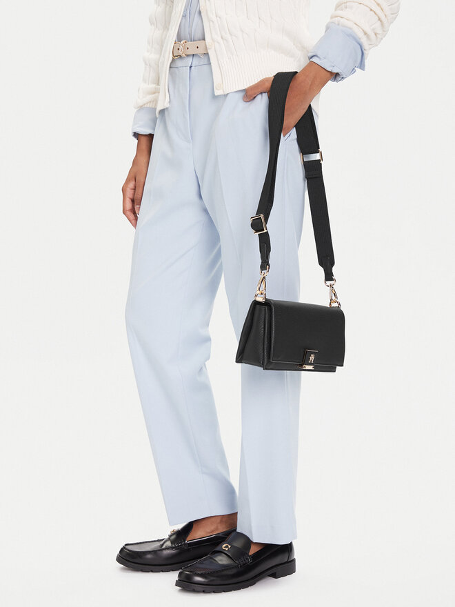 Tommy Hilfiger Táska Tommy Hilfiger Th Her Mini Crossover AW0AW17949 Fekete