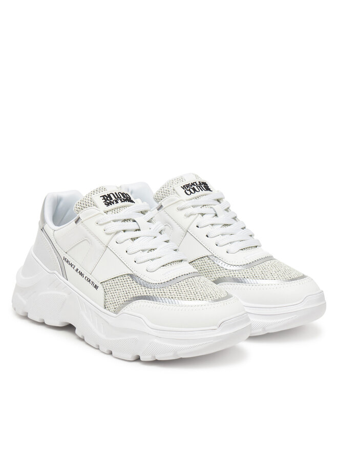 Versace Jeans Couture Sneakersy Versace Jeans Couture 78VA3SC4 Biały