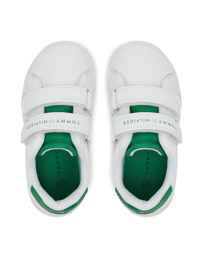 Tommy Hilfiger Sneakers Tommy Hilfiger Low Cut Velcro Sneaker T1X9-33836-1355 M Weiß