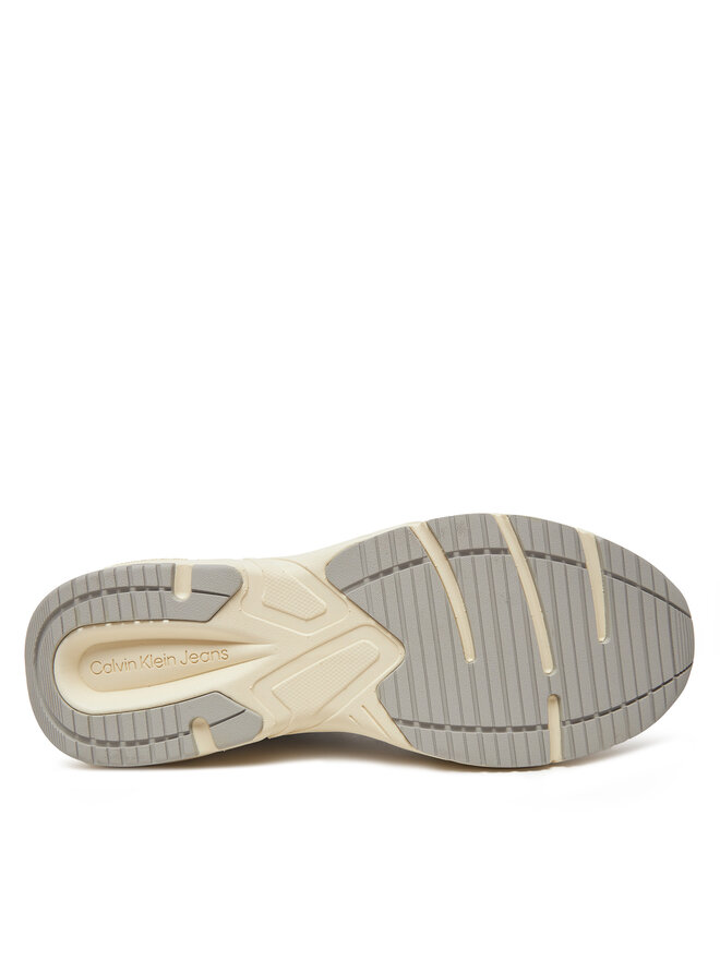 Calvin Klein Jeans Сникърси Calvin Klein Jeans Retro Tennis Low Mg Mix Media YM0YM01171 Сив