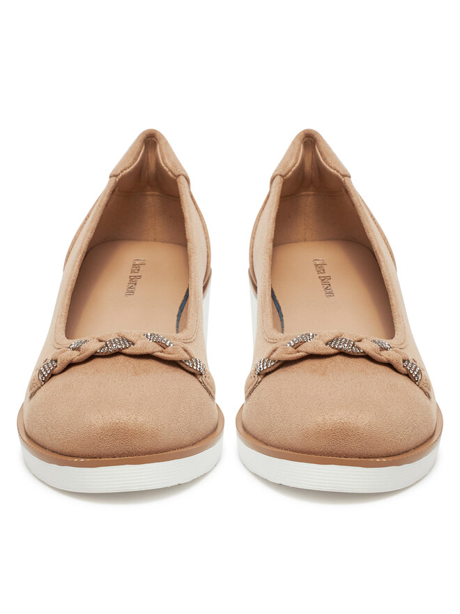 Clara Barson Ballerinas Clara Barson WYL3395-7 Beige