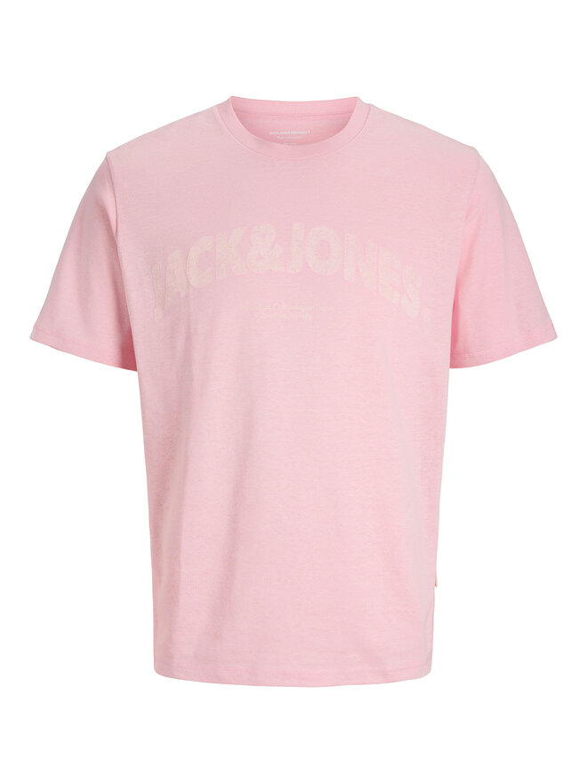 Jack&Jones Jack&Jones Marškinėliai Almeria 12276962 Rožinė Regular Fit