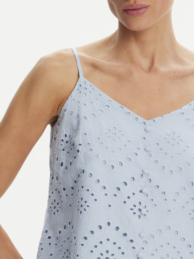 Pieces Pieces Top Vilde 17156563 Svijetloplava Regular Fit