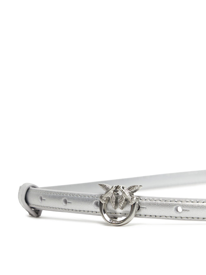 PINKO Ζώνη Γυναικεία PINKO Love Berry H1 Belt AI 25-26 PLT01 102148 A0F1 Ασημί