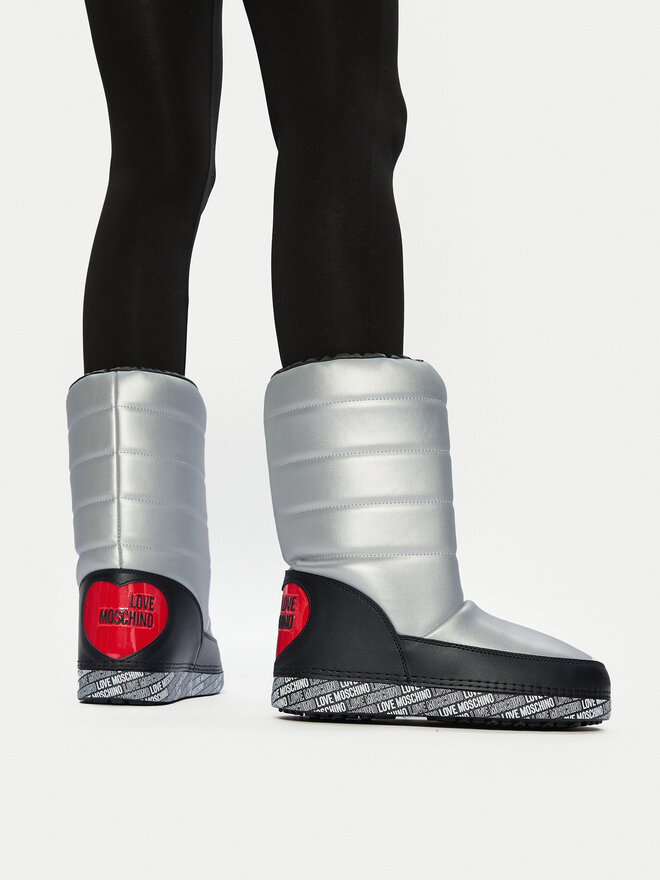 LOVE MOSCHINO Schneeschuhe LOVE MOSCHINO JA24162G1HIT590B Silberfarben