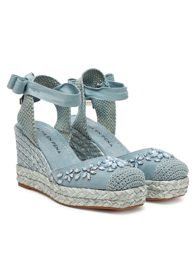 Alma En Pena Espadrilky Alma En Pena V251105 Modrá
