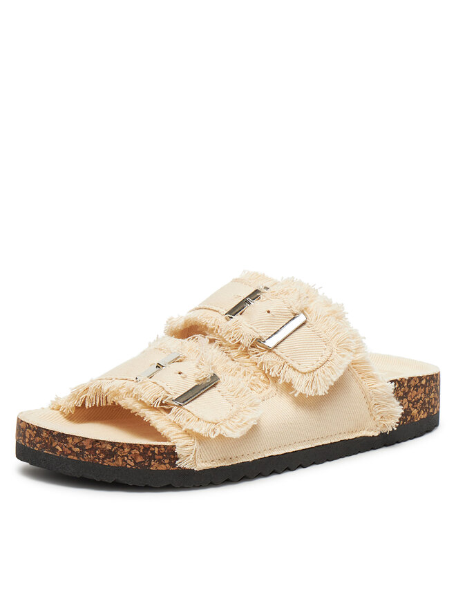 DeeZee Pantoletten DeeZee F2011-10 Beige