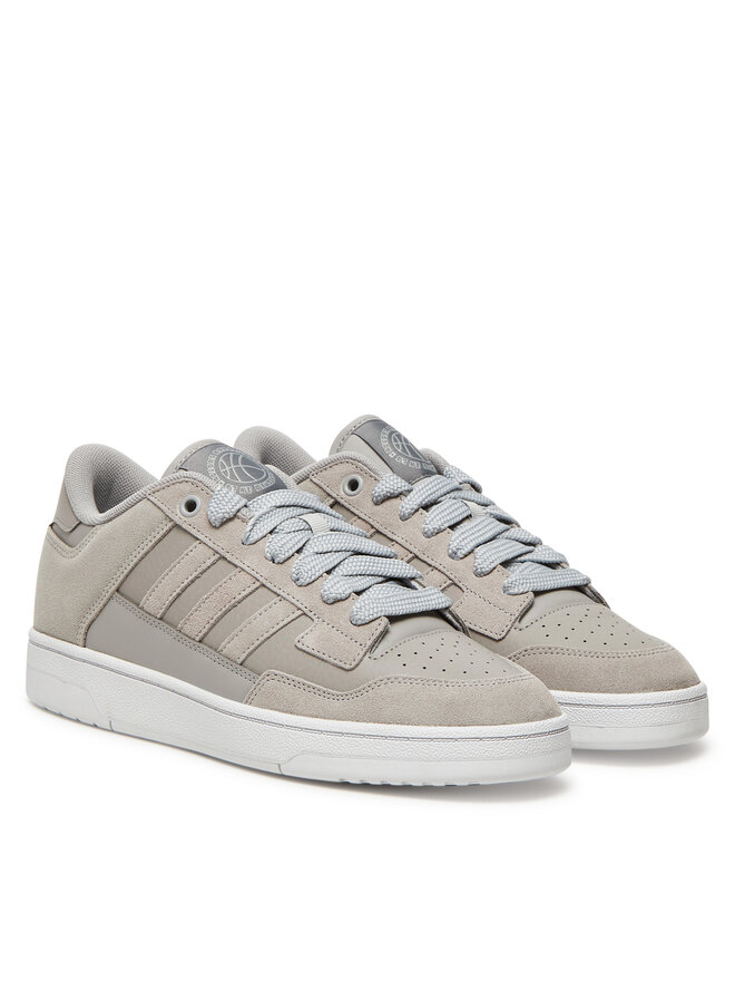 adidas Basketballschuhe adidas Rapid Court Low JR3155 Grau