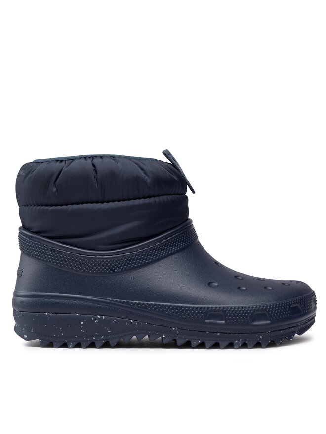 Crocs Īsie zābaki Crocs Classic Neo Puff Shorty Boot W 207311 Tumši zils