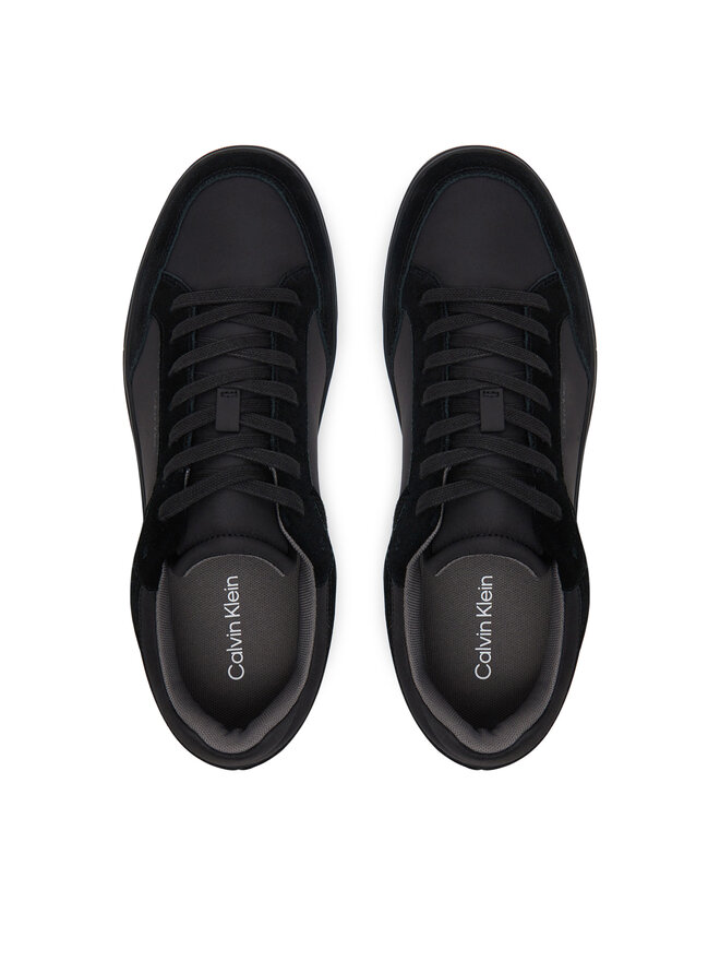 Calvin Klein Sneakersy Calvin Klein Low Top Lace Up Repreve Mix HM0HM01802 Czarny