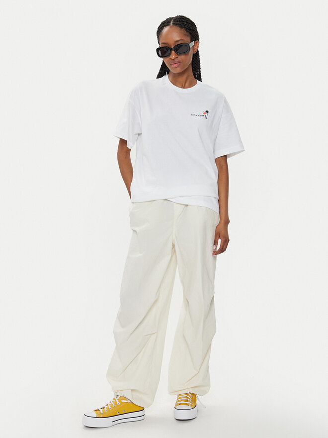 Converse Converse Футболка W Beach Scenentee 10026378-A01 Білий Regular Fit