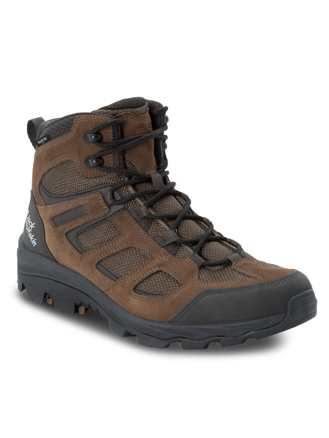 Jack Wolfskin Trekkingi Jack Wolfskin Vojo 3 Texapore Mid M 4042462 Brązowy