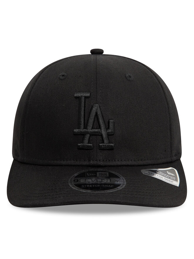 New Era Czapka z daszkiem New Era Los Angeles Dodgers Monochrome 9Seventy 60595447 Czarny
