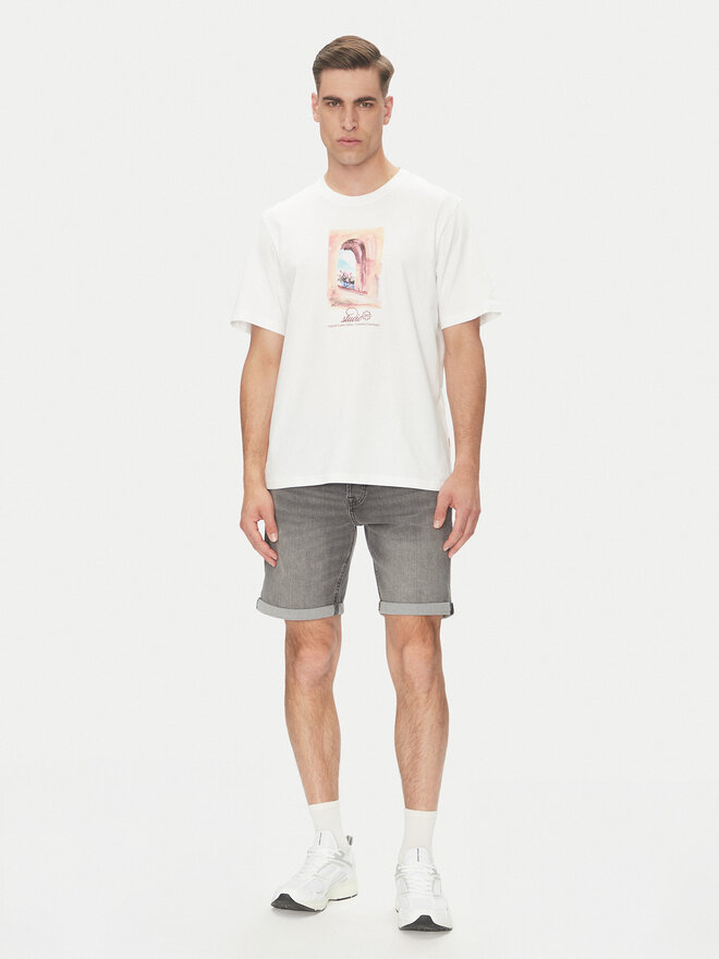 Jack&Jones Jack&Jones Camiseta Hydra 12277248 Blanco Relaxed Fit
