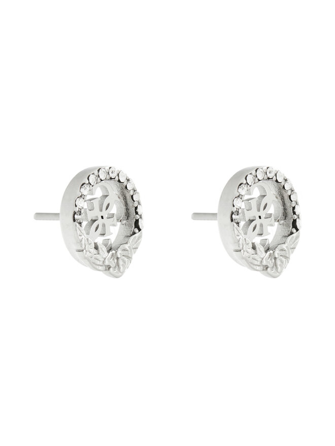 Guess Náušnice Guess JUBE05 041JW Strieborná