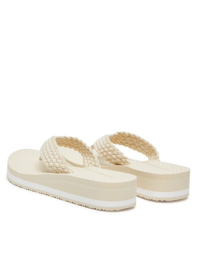 Tommy Hilfiger Zehentrenner Tommy Hilfiger FW0FW08737 Beige