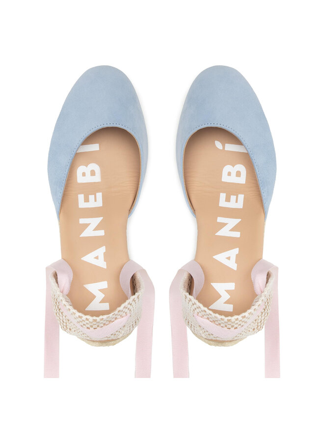 Manebi Espadryle Manebi Wedge Valenciana R 0.5 WV Niebieski
