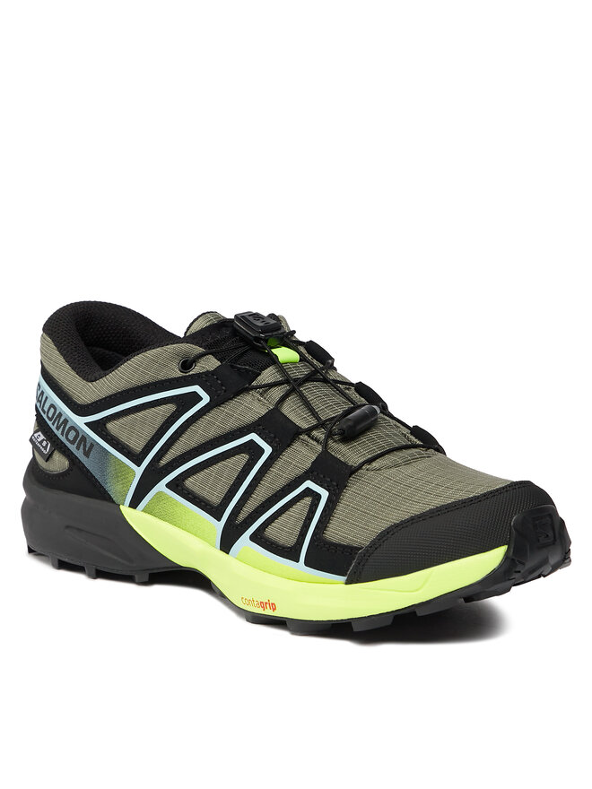 Salomon Běžecké boty Salomon Speedcross Climasalomon™ Waterproof L47278900 Zelená