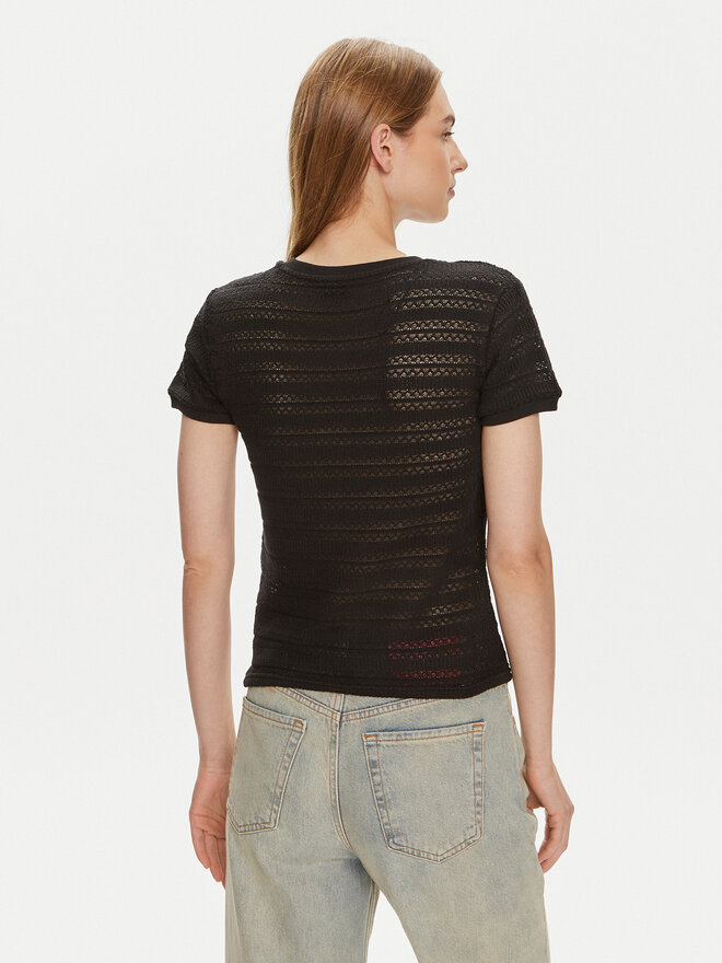 Pieces Pieces T-Shirt Agda 17148867 Μαύρο Loose Fit