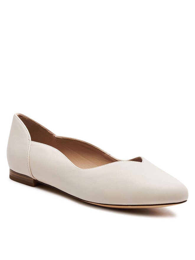 Caprice Balerinke Caprice 9-22200-42 Écru