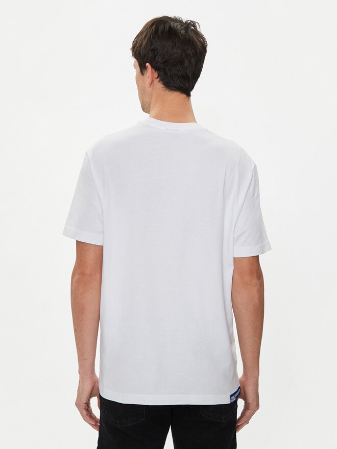 Karl Lagerfeld Jeans Karl Lagerfeld Jeans T-Shirt 245D1709 Weiß Regular Fit