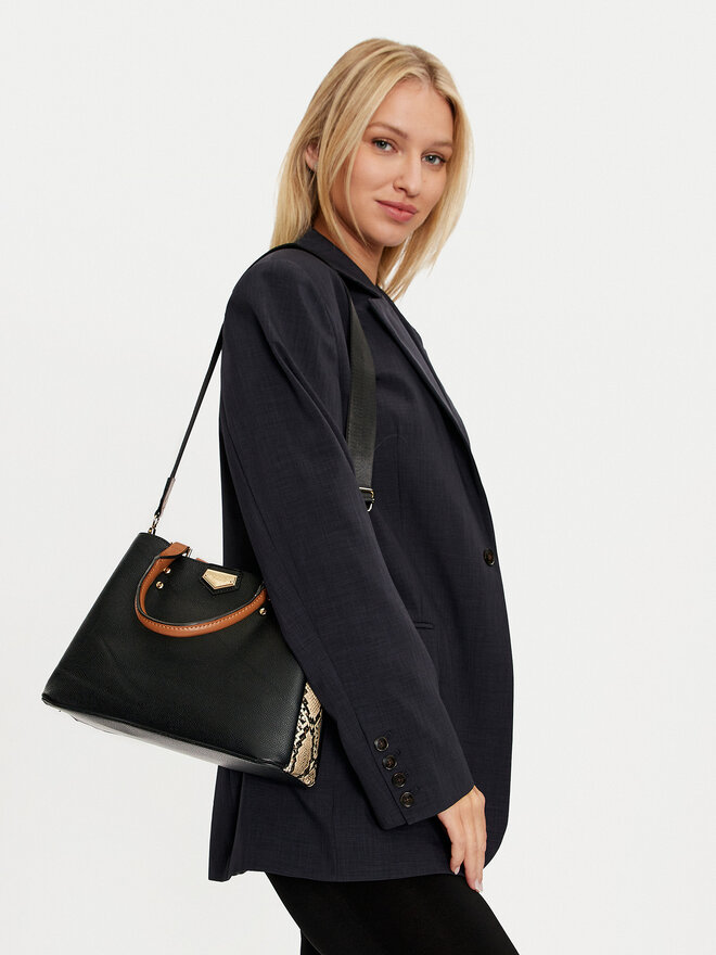Aldo Handtasche Aldo Caraever 13863642 Schwarz