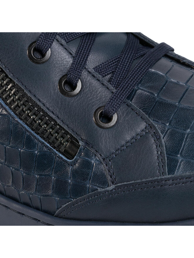 Gino Rossi Sneakersy Gino Rossi Dex MTU433-K54-0793-0134-0 Tmavomodrá