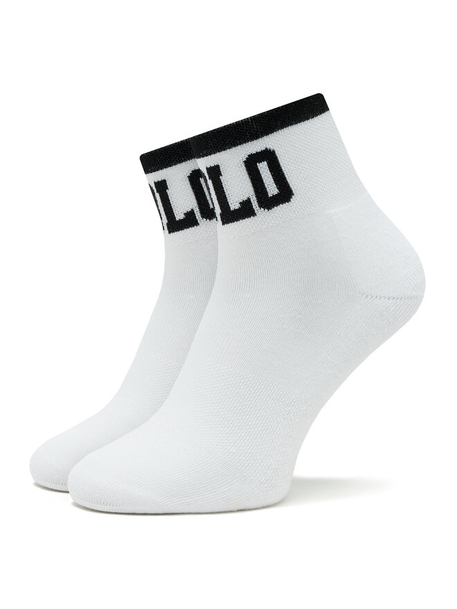 Polo Ralph Lauren 3 pares de calcetines altos para mujer Polo Ralph Lauren 455908159002 Blanco