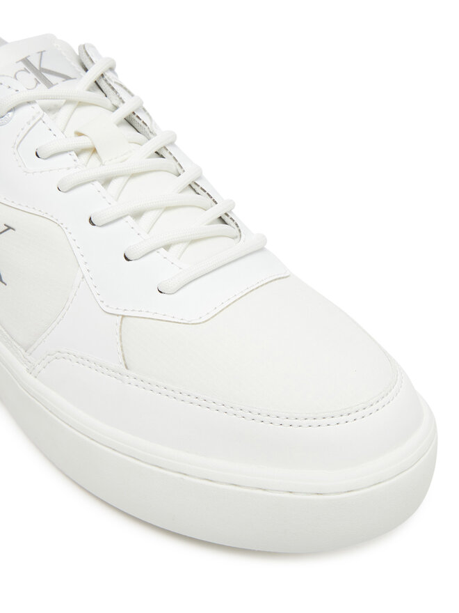 Calvin Klein Jeans Sneakers Calvin Klein Jeans Classic Cupsole Tech Ripstop YM0YM01202 Alb