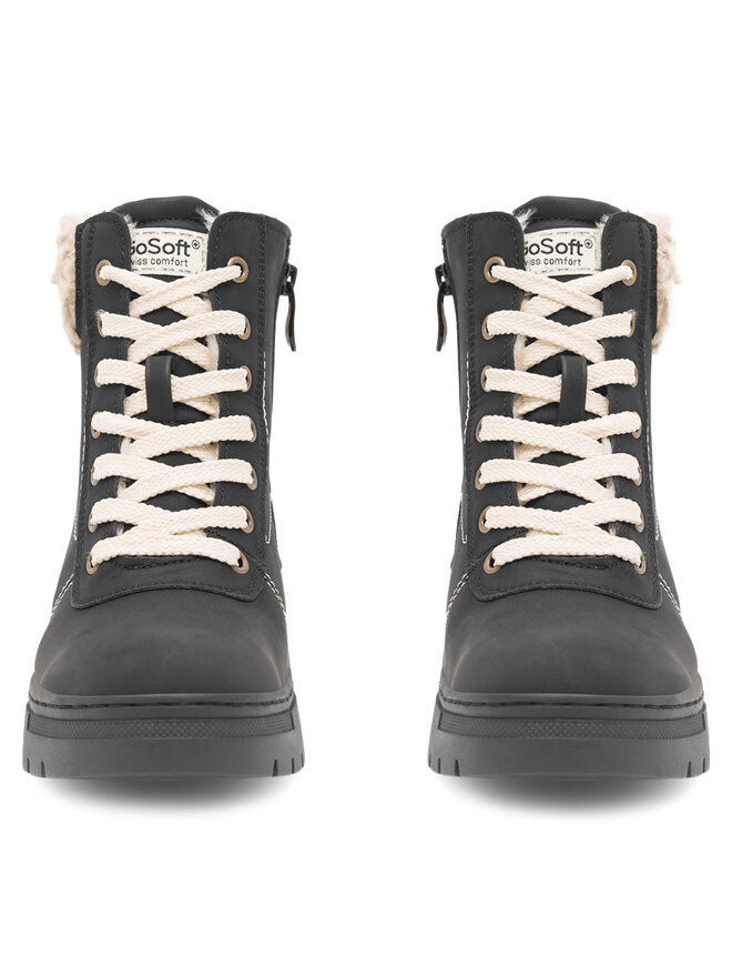 Go Soft Botine Go Soft MIRIAM SWS6217-02 Negru