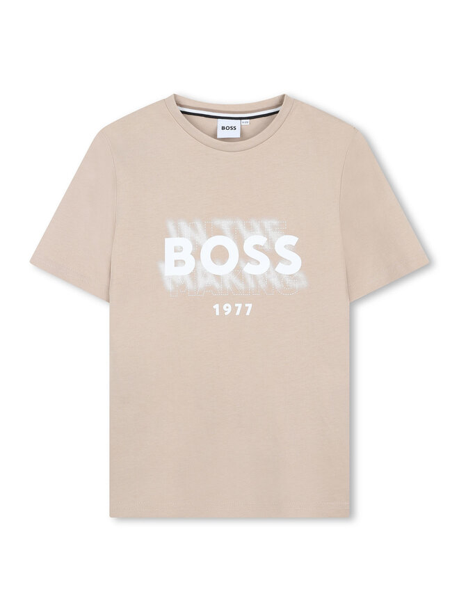 BOSS BOSS Camiseta J52046 D Beis Regular Fit