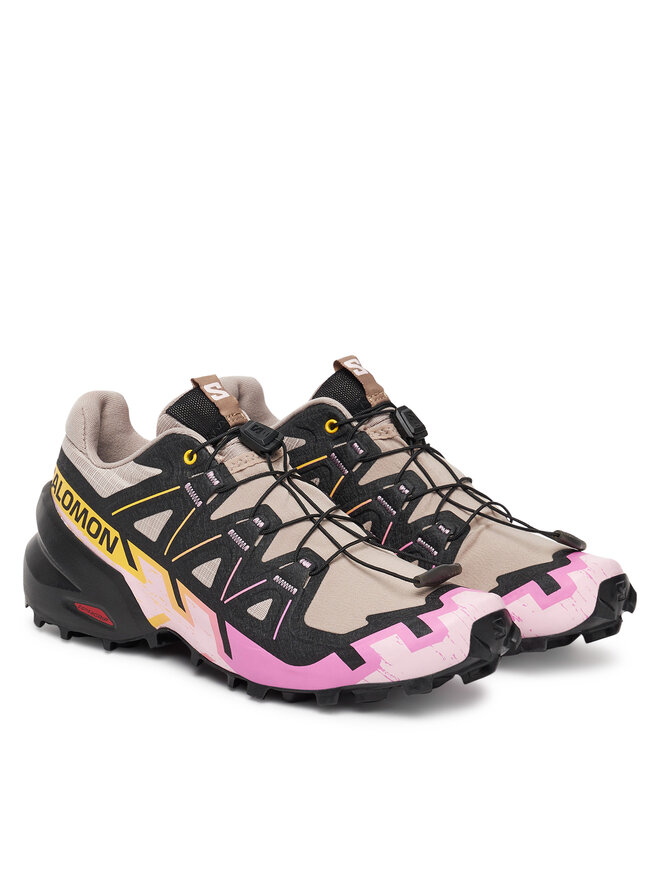 Salomon Pantofi pentru alergare Salomon Speedcross 6 L47980800 Bej
