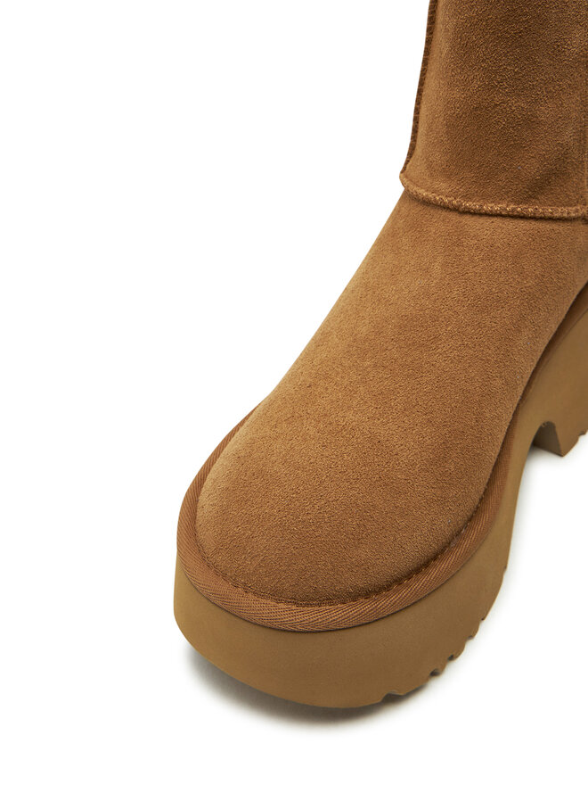 Ugg Μποτάκια Ugg W Classic Twin Seam New Heights 1158313 Καφέ